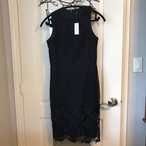 Navy blue dress Ann Taylor